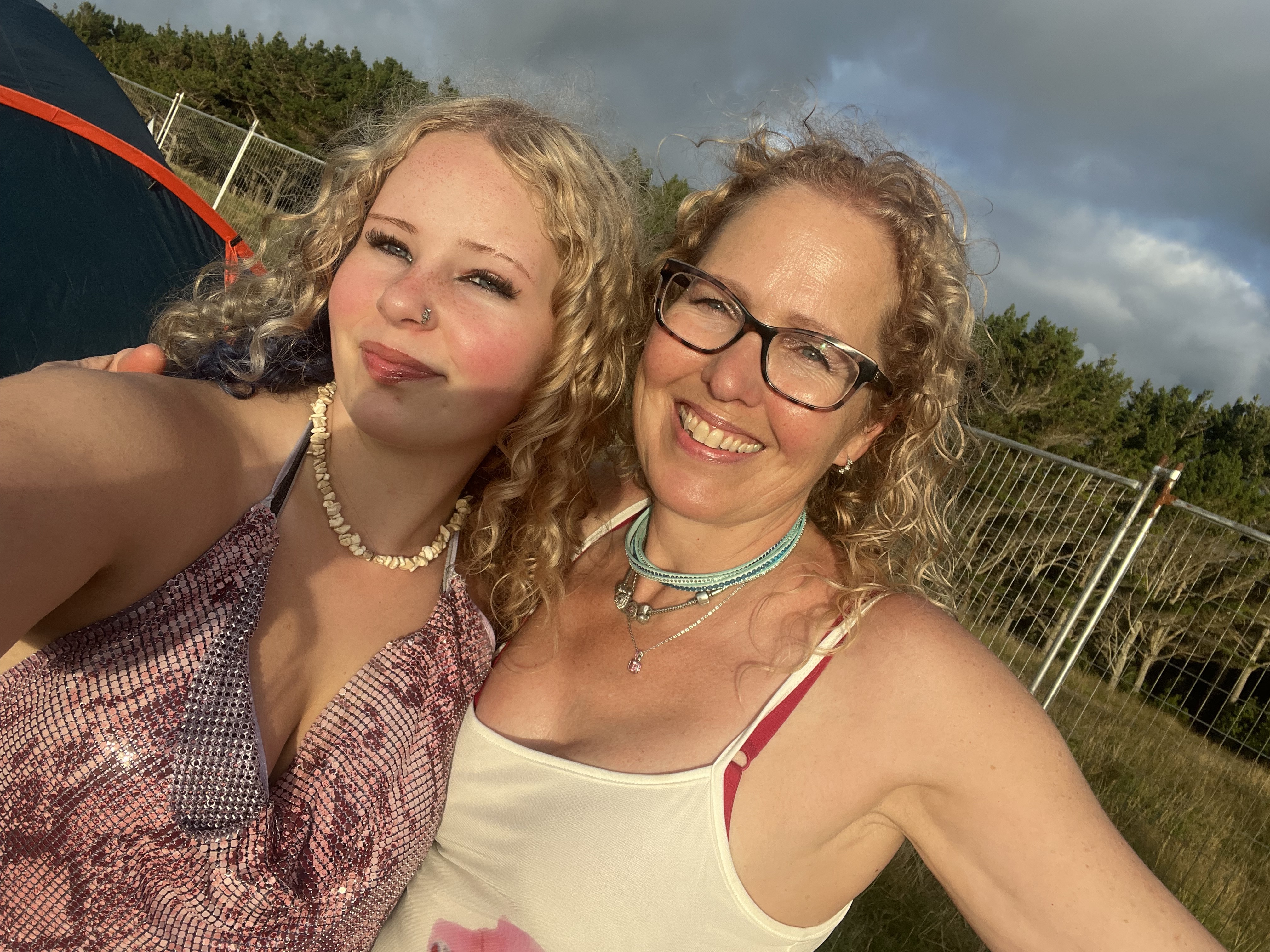 A mum and her teen